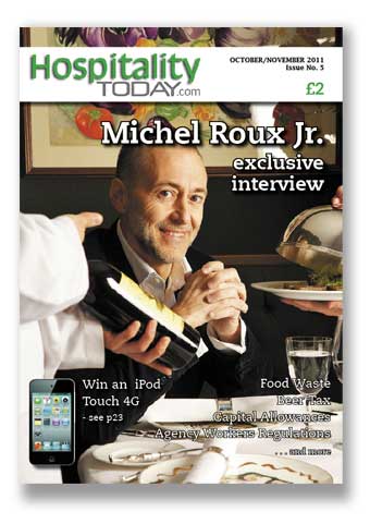 Hospitality Today magazine, for owners of hospitality businesses
