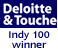 David Weston was awarded a Deloitte, Touche & 'The Independent' Indy 100 award